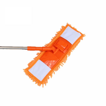 Fluorescent Mop Floor Cleaning with Microfiber Mop