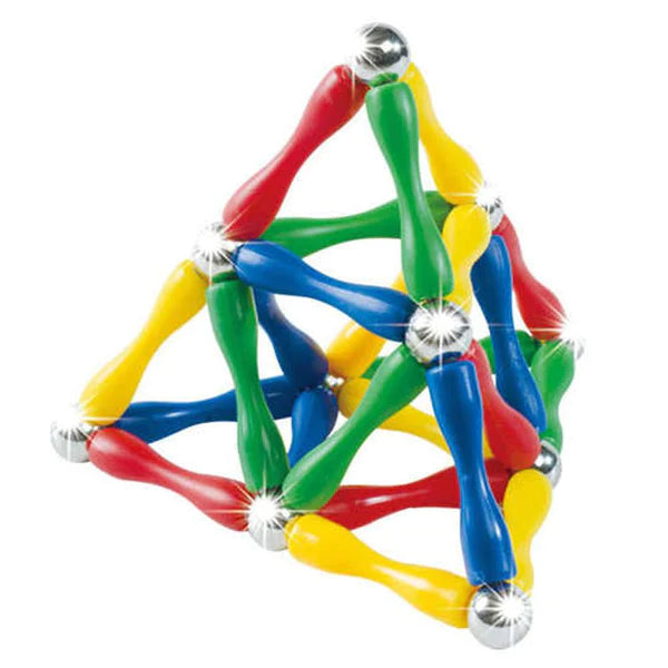 124 pieces of the Master Magnetic Construction Toy